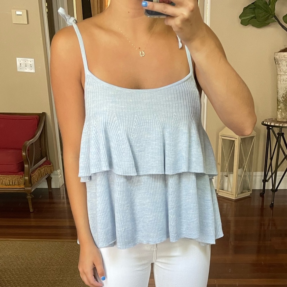 JCrew Flowy Tank Sweater